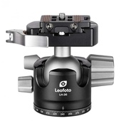 Leofoto LH-36LR Low Profile Ball Head with Quick Release Clamp