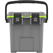Pelican 20QT Elite Cooler (Dark Grey/Green)