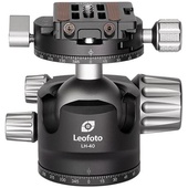 Leofoto LH-40 Low Profile Ball Head with Panning QR Clamp