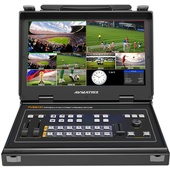 AV Matrix Portable 6-Ch SDI/HDMI Multi-Format Streaming Switcher with 13.3" Display