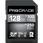 ProGrade Digital 128GB UHS-II SDXC V90 Memory Card