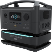 EcoFlow RIVER 600 Max Portable Power Station (RIVER 600 + RIVER Extra Battery)