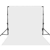 Ex-Pro White Screen Backdrop 6m x 3m