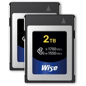 Wise Advanced 2TB CFX-B Series CFexpress Memory Card (2-Pack)