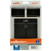 Jupio Pair of DMW-BLF19E Batteries & USB Dual Charger Value Pack (1860mAh)