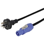 Adam Hall 8101 PCON 0150 Powertwist Power Cord (3m)