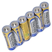 Maxell Alkaline AA Battery (6 Pack)