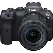 Canon EOS R6 with 24-105mm f/4-7.1 Lens and EF-EOSR Adaptor