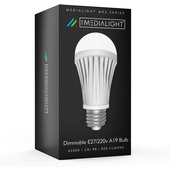 MediaLight Mk2 Dimmable A19 Light Bulb (E27)