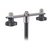 Proel Mic Stand Accessory - T Bar for 2 Mics