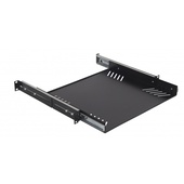 Proel 19" Sliding Rack Shelf (1U)