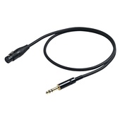 Proel FXLR to MTRS - Spiral Shield Cable (1m)