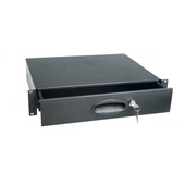 Proel 19" Lockable Steel Rack Drawer (2U)