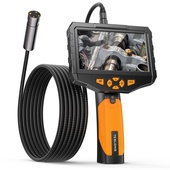 Teslong NTS300 Single Lens Endoscope with 5" HD Screen (7.6mm Diameter, 1m Probe)
