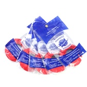 Bluestar Small Round Eyecushion - Microfibre (5 Pack) (Red)