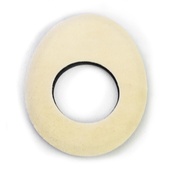 Bluestar Large Oval Eyecushion - Chamois