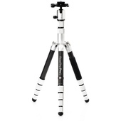 MeFOTO RoadTrip Pro Carbon Fibre Series 1 Travel Tripod with Ball Head and Monopod (Silver)