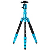 MeFOTO RoadTrip Pro Aluminium Series 1 Travel Tripod with Ball Head and Monopod (Pacific Blue)