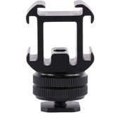 MeVIDEO Livestream Triple Cold Shoe Adaptor