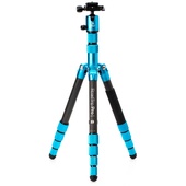 MeFOTO RoadTrip Pro Carbon Fibre Series 1 Travel Tripod with Ball Head and Monopod (Pacific Blue)