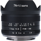 7artisans Photoelectric 7.5mm f/2.8 II Fisheye Lens for Canon EOS-M