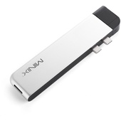 MiniX NEO C-DH Dual HDMI Multimedia Adapter (Silver)