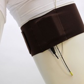Ursa Thigh Strap with Vertical Pouch (Black)