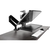 Prompter People Desktop Free Fly Single Arm Teleprompter (HD-SDI / HDMI, 21.5")