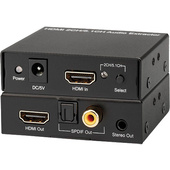 KanexPro Audio De-Embedder with HDMI Video Output