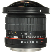 Samyang 8mm f/3.5 HD Fisheye Lens with Removable Hood (Canon Mount)