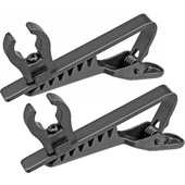 Auray Tie Clips for Lavalier Microphone (pair)