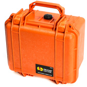Pelican 1300 Case without Foam (Orange)