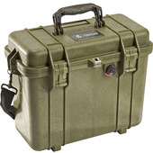 Pelican 1430 Top Loader Case without Foam (Olive Drab Green)