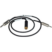 Sescom LN2MIC-ZMGH-MON Line Out to Camera Mic In Headphone Tap Cable