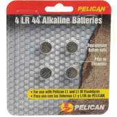 Pelican LR44 Coin Cell 1.5V Alkaline Battery (4-Pack)