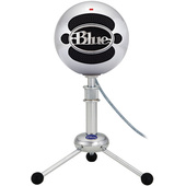 Blue Snowball USB Condenser Microphone (Brushed Aluminium)
