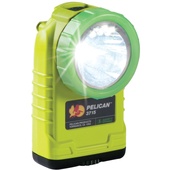 Pelican 3715PL Right Angle LED Flashlight with Photoluminescent Shroud (Yellow)