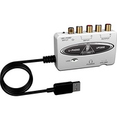 Behringer UFO202 - USB 1.1 Digital Audio Interface with Phono Preamp