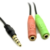 PC Headset to Smart phone Adapter