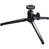 Manfrotto 709 Digi Tabletop Tripod with Ballhead (Black) - Supports 4.5 lb (2kg)