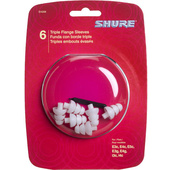 Shure Triple-Flange Sleeves - 3 Pair