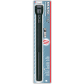Maglite 6-Cell D White Star Flashlight (Black)