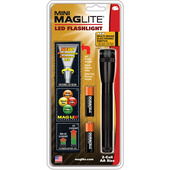 Maglite Mini Maglite LED Flashlight With Holster (Black)