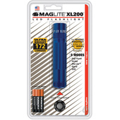 Maglite XL200 LED Flashlight with 3 AAA Blister Pack (Blue)