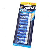 Varta Alkaline High Energy AA Battery - (10 Pack)