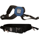 Porta Brace AH-2M Padded Audio Harness with Belt (Medium) - for Audio Equipment Cases