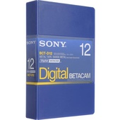 Sony BCT-D12 Digital Betacam Video Cassette (12 Minute)