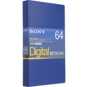 Sony BCT-D64L Digital Betacam Video Cassette (64 Minute)