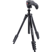 Manfrotto Compact Action Aluminium Tripod (Black)