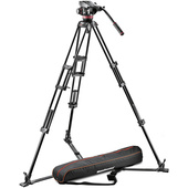 Manfrotto MVH502A Ball Base Fluid Head / 546GB Tripod / and Carrying Bag